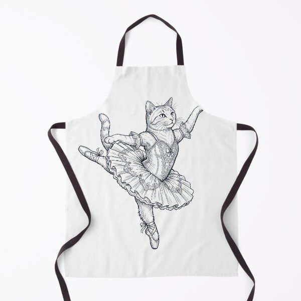 Item preview, Vintage Cat Ballet Dancer Ballerina Animal Lover designed and sold by dian-rody-crest.