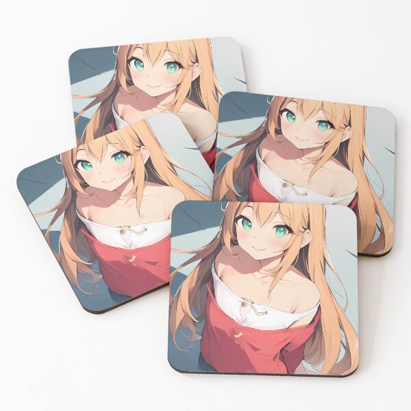 Item preview, Akane Kinoshita Yamada Lv999 Red Casual Street Smile designed and sold by PMartistStudio.