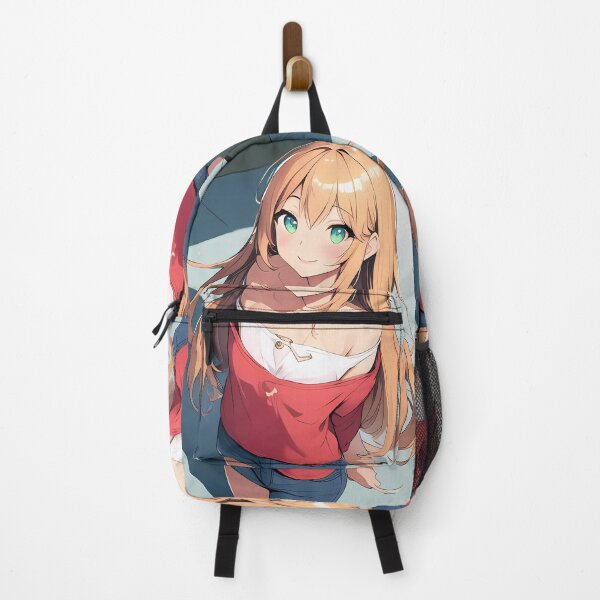 Item preview, Akane Kinoshita Yamada Lv999 Red Casual Street Smile designed and sold by PMartistStudio.