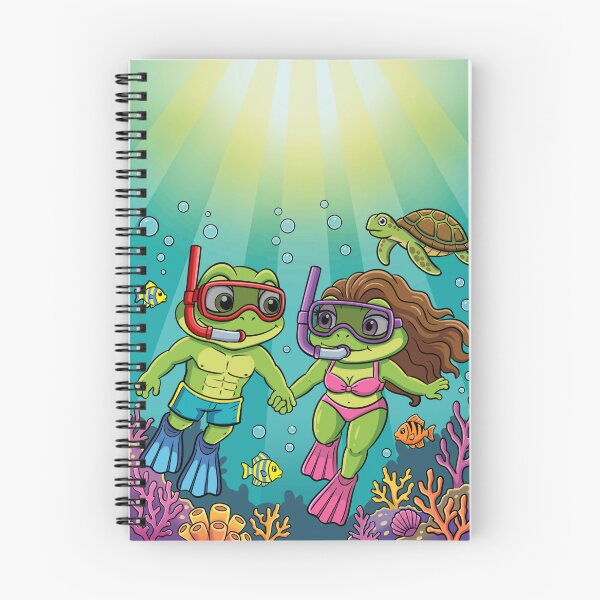 Item preview, Snorkeling coqui frogs  designed and sold by Ivetastic.