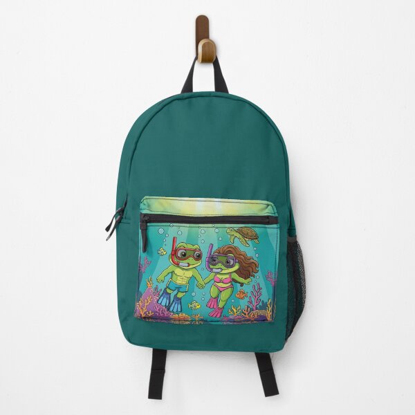 Item preview, Snorkeling coqui frogs designed and sold by Ivetastic.