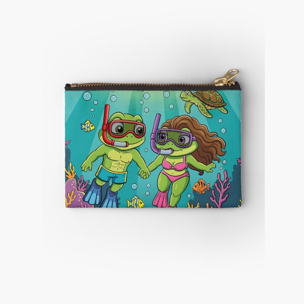 Item preview, Snorkeling coqui frogs  designed and sold by Ivetastic.