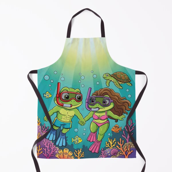 Item preview, Snorkeling coqui frogs designed and sold by Ivetastic.