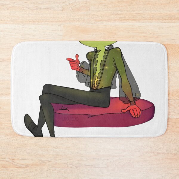 Artikelvorschau, Retro-Maskottchen Dapper Frog Ästhetik entworfen und verkauft von FrogBox-Studio.