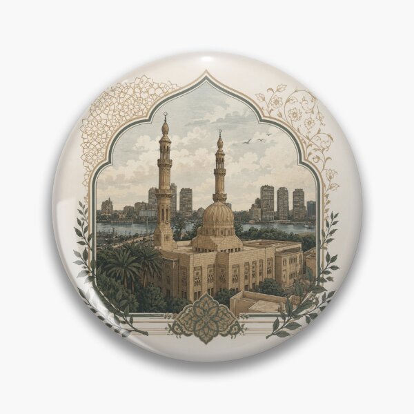 Item preview, Salah Al-Din Mosque El-Manyal Cairo Sketch  designed and sold by LaylaArtStudio.