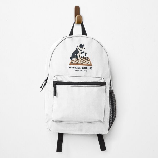 Item preview, Border Collie Chess Club Smart Strategy Dog designed and sold by PictoVibe.