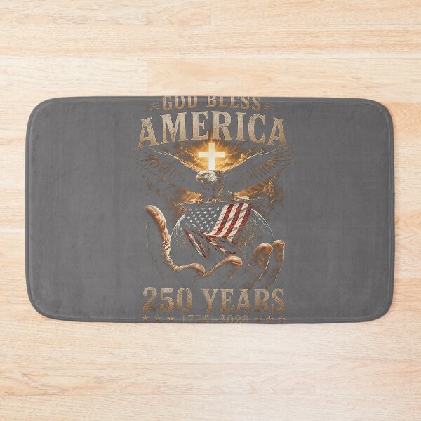 Item preview, God Bless America 250 Years 1776 2026 Christian 4th of July_6 designed and sold by KristineLi.
