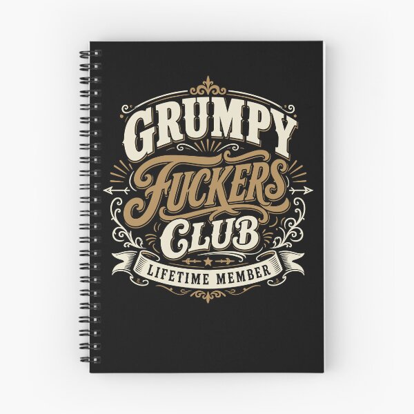 Item preview, Grumpy Fuckers Club Vintage Lifetime Member  designed and sold by studio-ssaam.