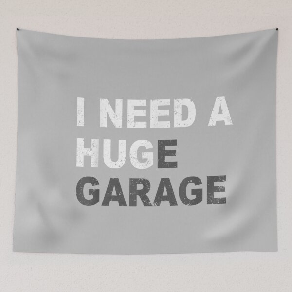 Item preview, I Need A Huge Garage Funny Fathers Day Car Mechanics designed and sold by mjohnson9.