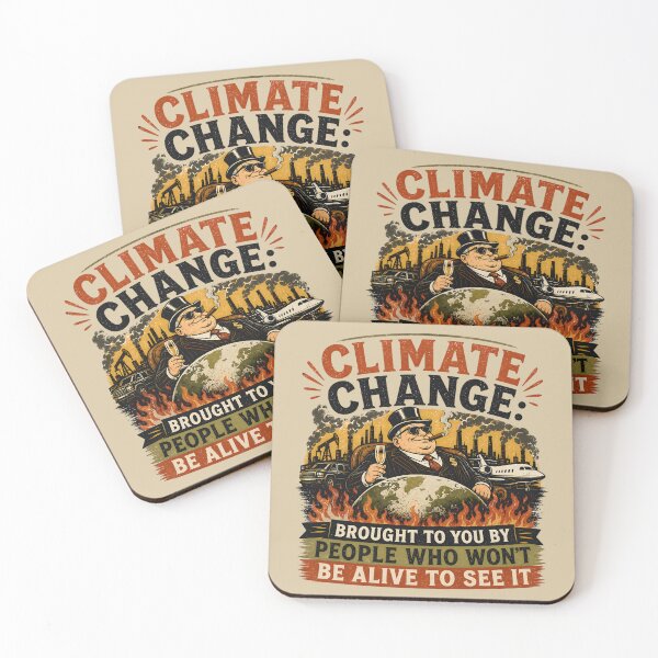 Item preview, Climate Change: Brought To You By People Who Won't Be Alive To See It designed and sold by Stylishly Eco.