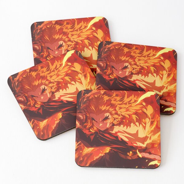 Item preview, Kyojuro Rengoku Demon Slayer Flame Champion Pose designed and sold by PMartistStudio.