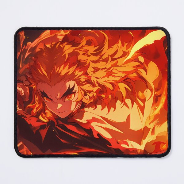 Item preview, Kyojuro Rengoku Demon Slayer Flame Champion Pose designed and sold by PMartistStudio.
