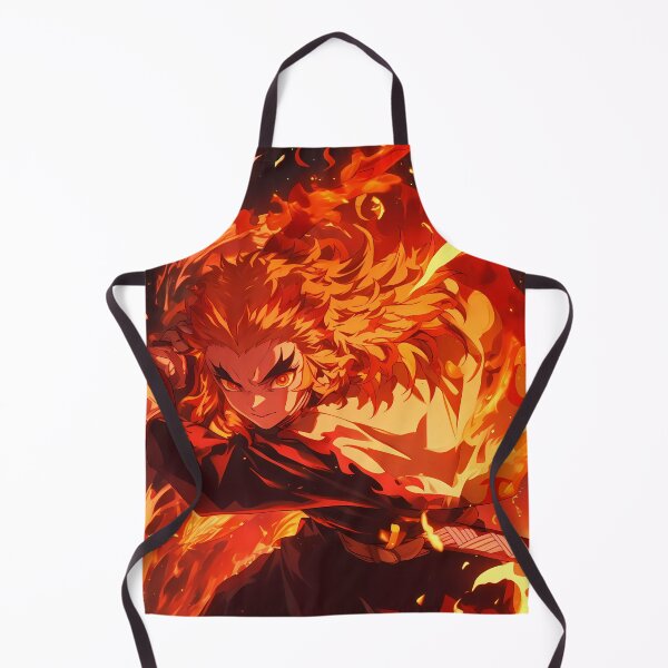 Item preview, Kyojuro Rengoku Demon Slayer Flame Champion Pose designed and sold by PMartistStudio.