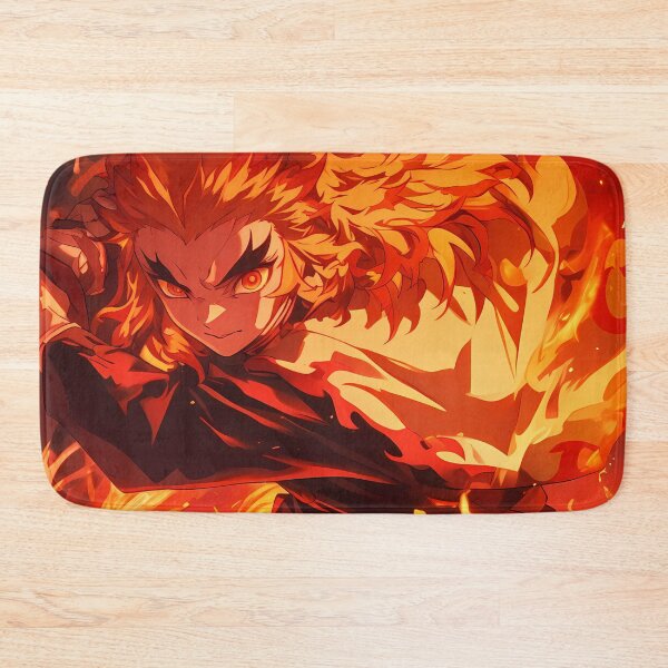 Item preview, Kyojuro Rengoku Demon Slayer Flame Champion Pose designed and sold by PMartistStudio.