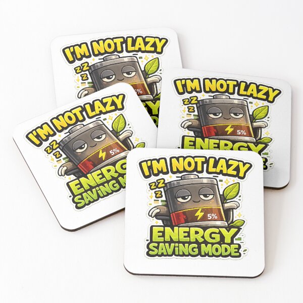 Item preview, I'm Not Lazy Energy Saving Mode designed and sold by Vexorask.