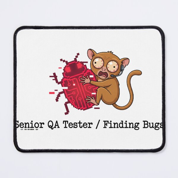 Item preview, Chaotic Tarsier QA Tester Bug Hunter Funny IT designed and sold by ModMotiff.