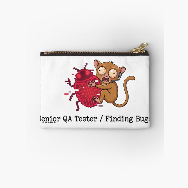 Item preview, Chaotic Tarsier QA Tester Bug Hunter Funny IT designed and sold by ModMotiff.
