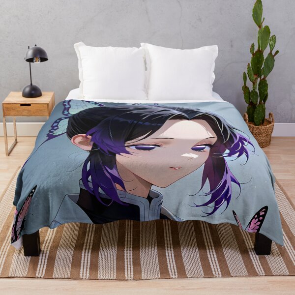 Item preview, Shinobu Kocho Demon Slayer Quiet Butterfly Moment By The Window designed and sold by PMartistStudio.