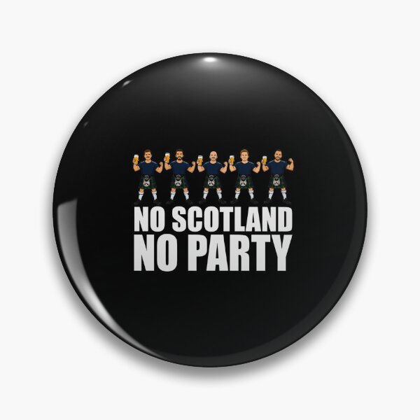 Item preview, No Scotland No Party Scotland World Cup Navy designed and sold by PMartistArtStu.