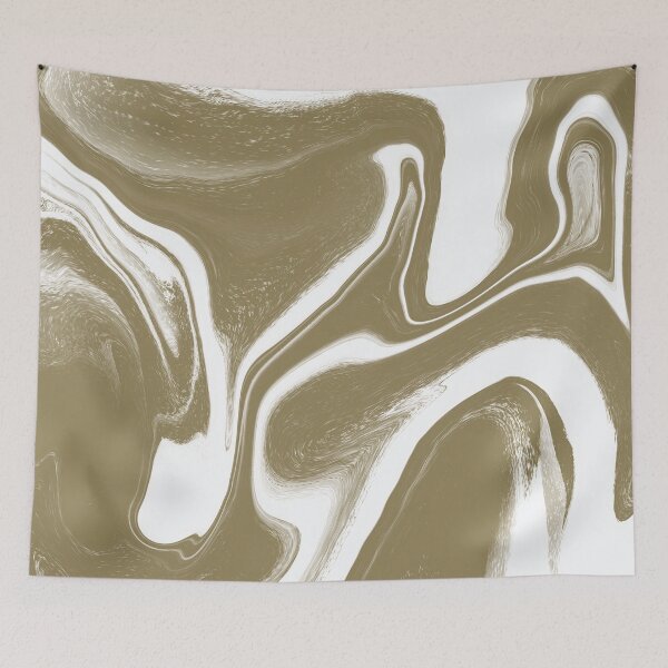 Item preview, Earth & Sand Organic Fluid Abstract designed and sold by CaramelCo.