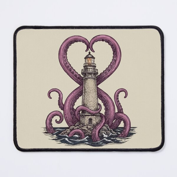 Item preview, Love From The Deep Lighthouse Tentacles designed and sold by Gkinoki.