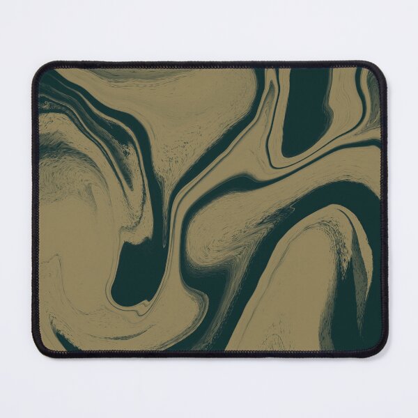 Item preview, Emerald & Sand Luxury Fluid Marble designed and sold by CaramelCo.
