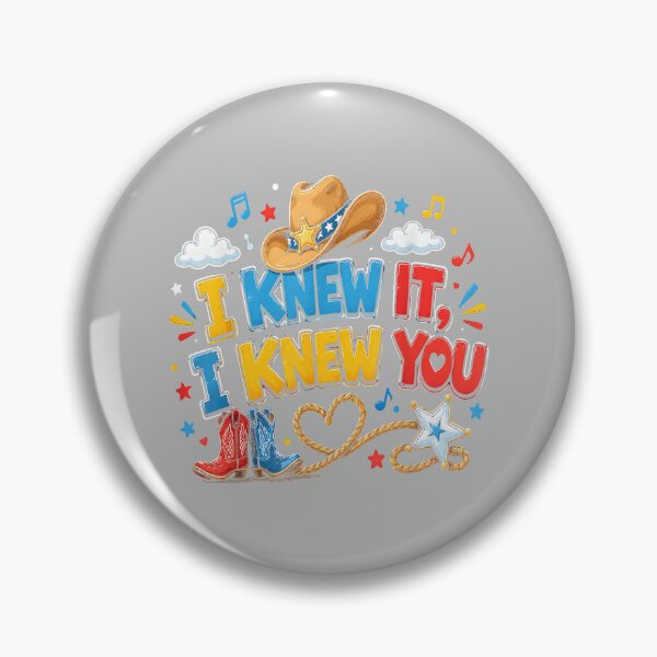 Item preview, I Knew It I Knew You Funny Western Cowgirl Retro designed and sold by mjohnson9.