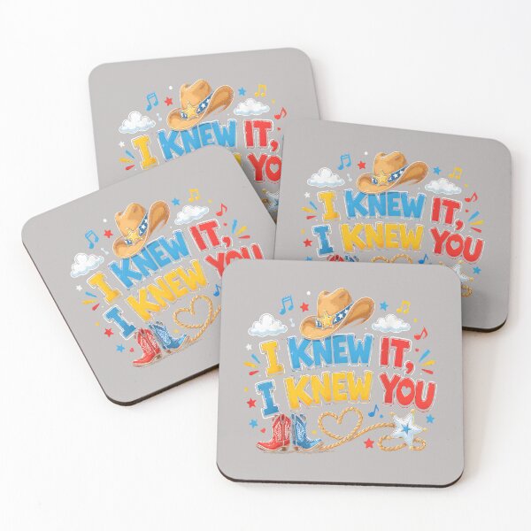 Item preview, I Knew It I Knew You Funny Western Cowgirl Retro designed and sold by mjohnson9.