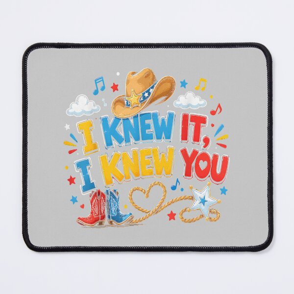 Item preview, I Knew It I Knew You Funny Western Cowgirl Retro designed and sold by mjohnson9.