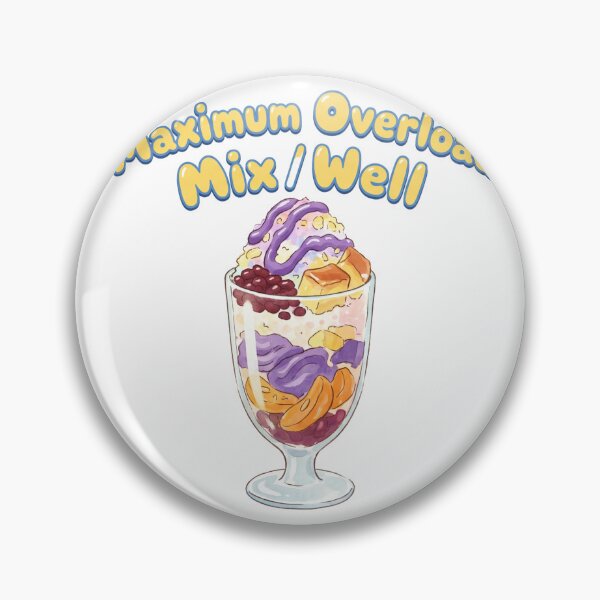 Item preview, Cozy Anime Style Shaved Ice Dessert Ube designed and sold by ModMotiff.