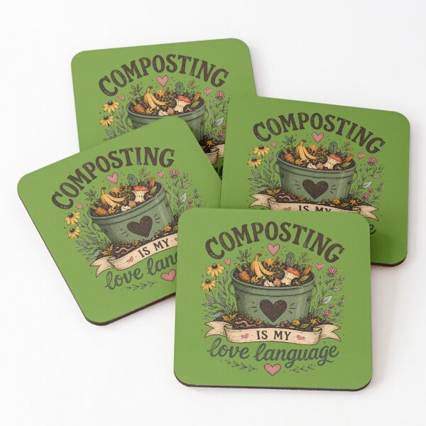 Item preview, Composting Is My Love Language designed and sold by Stylishly Eco.