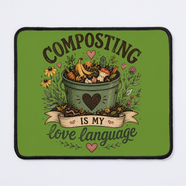 Item preview, Composting Is My Love Language designed and sold by Stylishly Eco.