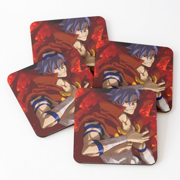 Item preview, Kamina Gurren Lagann Crimson Cape Intense Spiral Aura designed and sold by justnickthings.