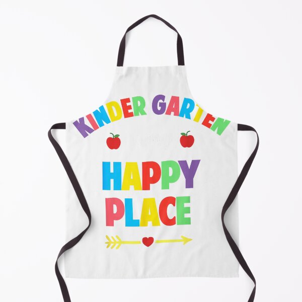 Item preview, Kindergarten Teacher Shirt Kindergarten Is My Happy Place T-Shirt designed and sold by SavsMerch.