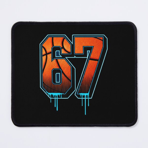 Item preview, 67 Basketball Drip Number With Funny Street Court Vibes designed and sold by allistermariam.