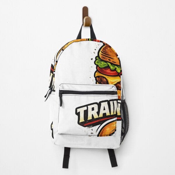 Item preview, Train Hard Eat Harder Funny Gym Burger Weightlifting designed and sold by Digistore1221.