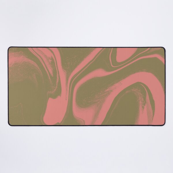 Item preview, Terracotta and Dusty Rose Abstract Fluid Marble designed and sold by CaramelCo.