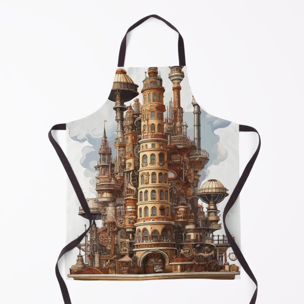 Item preview, Waffle Tower Cityscape designed and sold by bb-15artstudio.