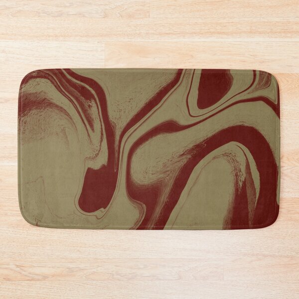 Item preview, Deep Espresso and Crimson Liquid Marble designed and sold by CaramelCo.