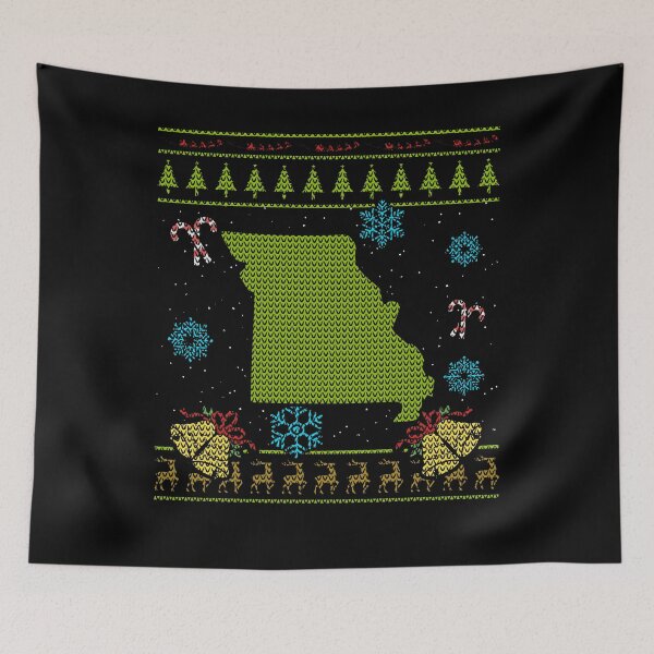 Item preview, Missouri Christmas Ugly Shirt designed and sold by shoppzee.