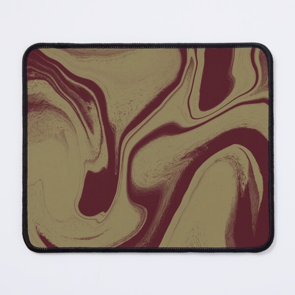 Item preview, Royal Bordeaux and Antique Gold Fluid Marble designed and sold by CaramelCo.