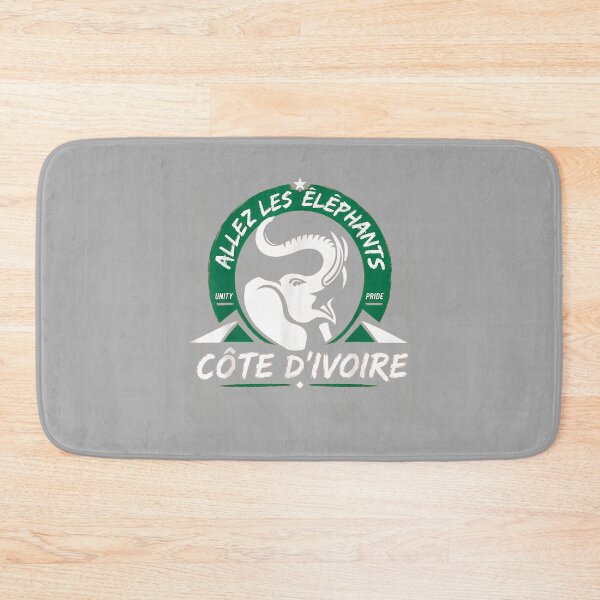 Item preview, Ivory Coast Pride Cote D'Ivoire Heritage Elephant Flag designed and sold by ArleneRowe.