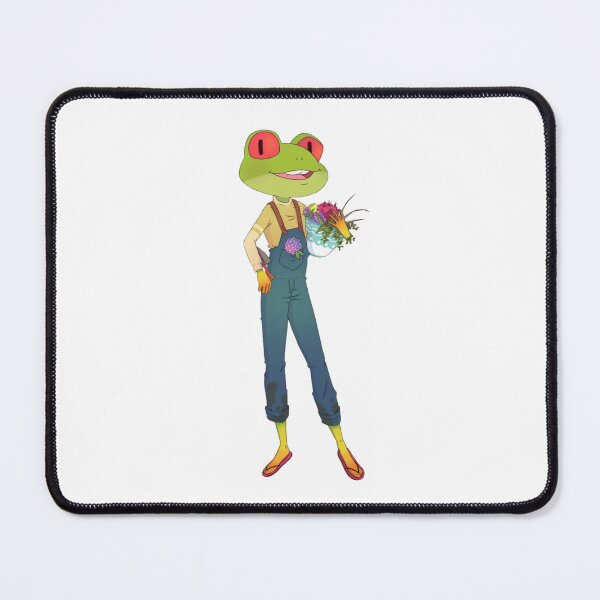 Item preview, Cute Gardening Frog Character Sheet Cottagecore designed and sold by FrogBox-Studio.