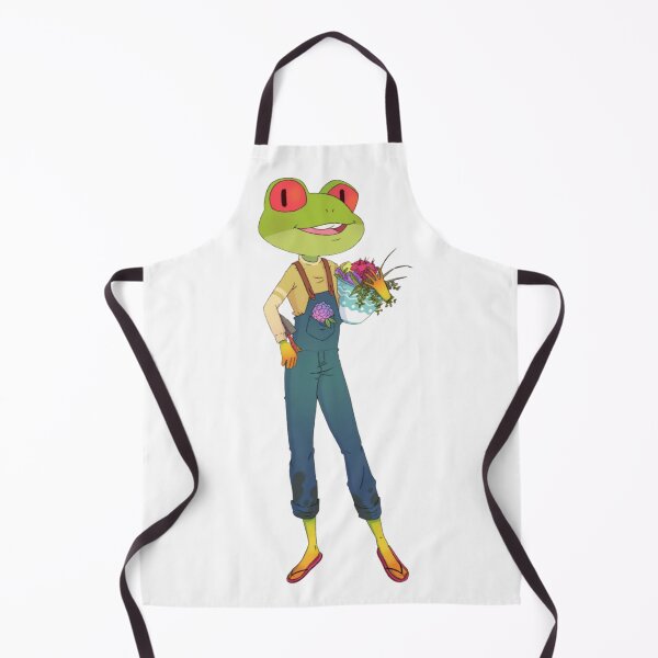 Item preview, Cute Gardening Frog Character Sheet Cottagecore designed and sold by FrogBox-Studio.