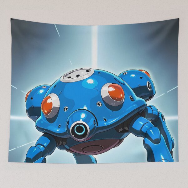 Item preview, Tachikoma Ghost in the Shell Blue Robot Light Beam Flight designed and sold by bystudiolereve.