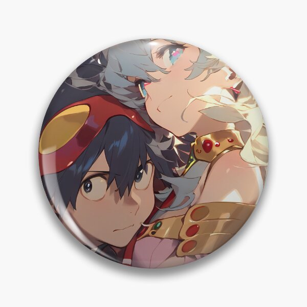 Item preview, Simon Gurren Lagann Nia Close Dramatic Glow designed and sold by bystudiolereve.