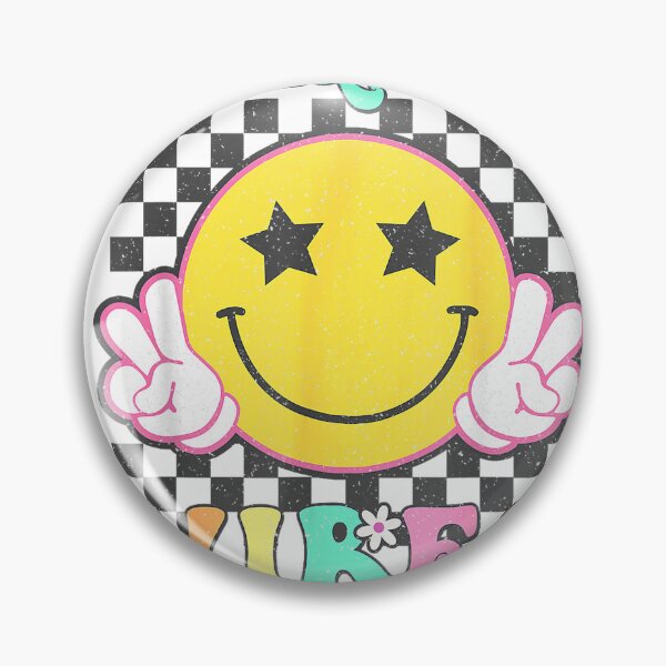 Item preview, Kindergarten Vibes Smile Face Back to School Kinder Girl Kid T-Shirt designed and sold by Voila-creative.