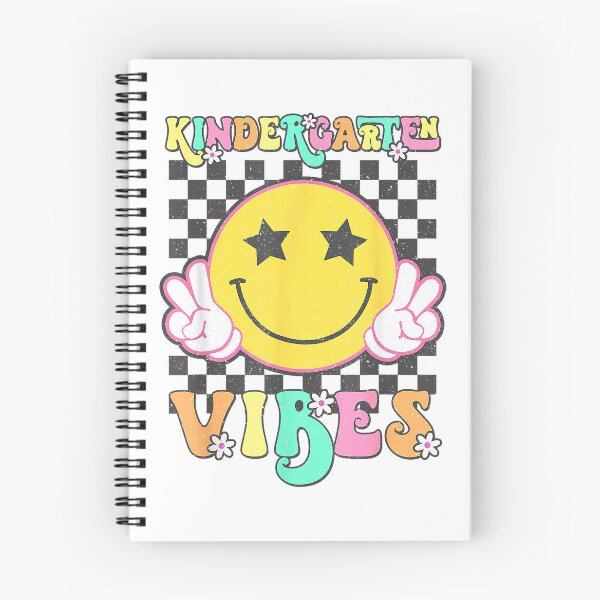 Item preview, Kindergarten Vibes Smile Face Back to School Kinder Girl Kid T-Shirt designed and sold by Voila-creative.