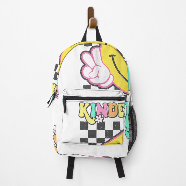 Item preview, Kindergarten Vibes Smile Face Back to School Kinder Girl Kid T-Shirt designed and sold by Voila-creative.