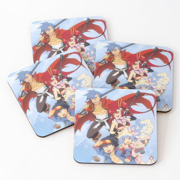 Item preview, Kamina Gurren Lagann Sky Adventure Anime Group Energy designed and sold by bystudiolereve.